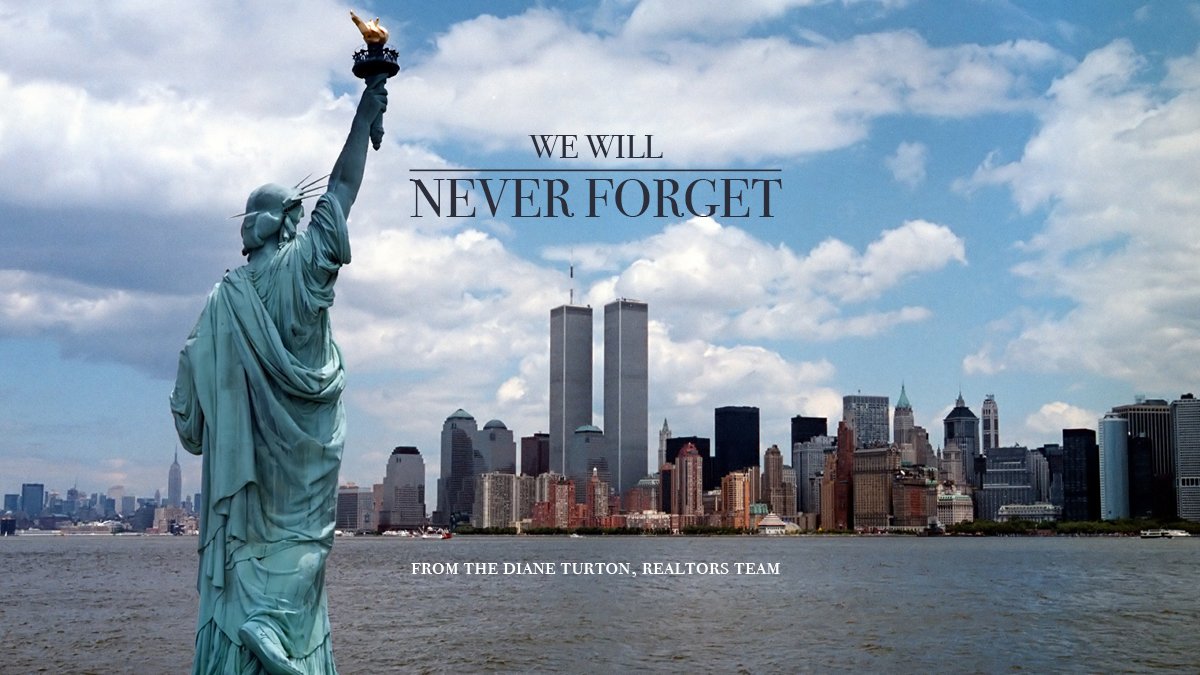 DTurtonRealtors's tweet photo. We Will Never Forget

09/11/01 https://t.co/kW6WLAdKMM