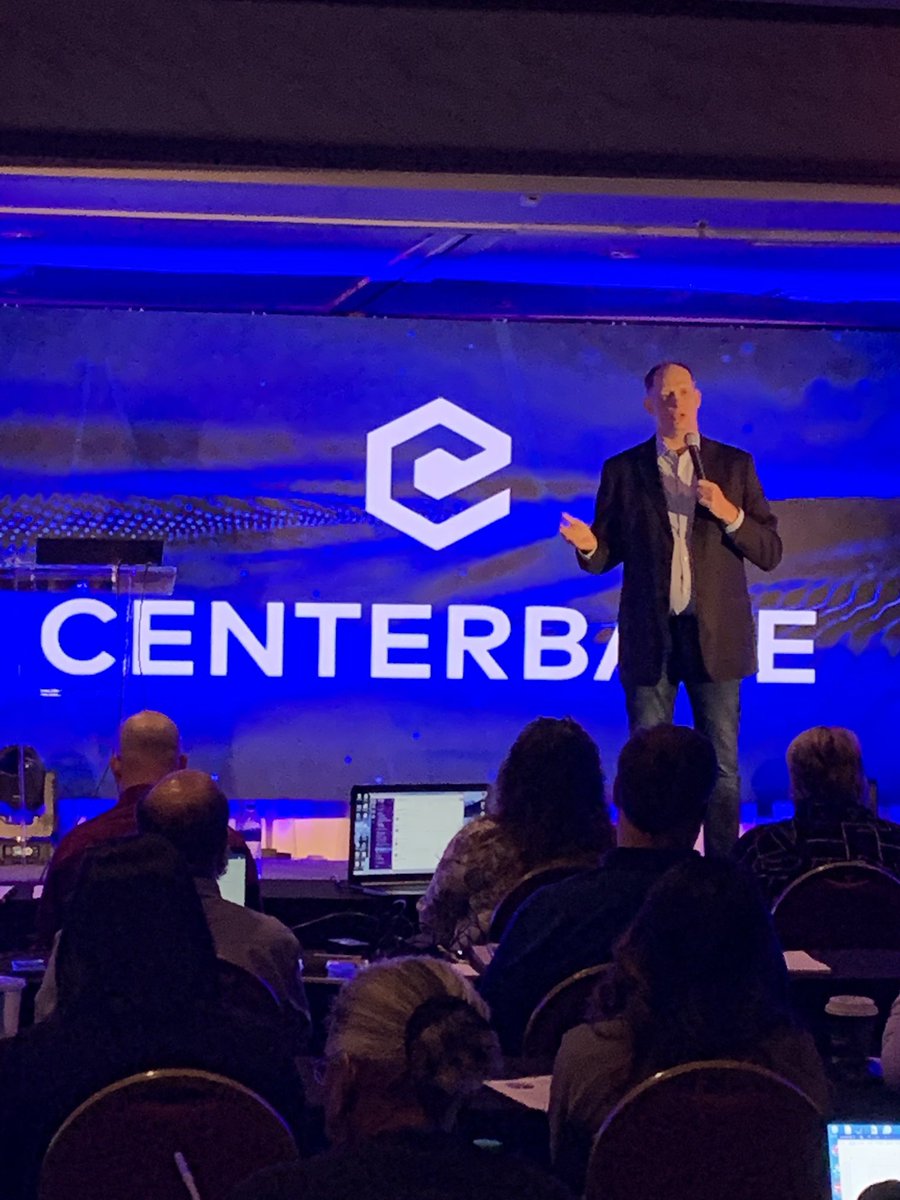 3545_Consulting's tweet photo. @JohnJablonski, Managing Partner at Gerber Ciano Kelly Brady, LLP and 3545 client, speaking this morning at @Centerbase partner conference #centerbasepc2019 https://t.co/fOmvS5Y88b