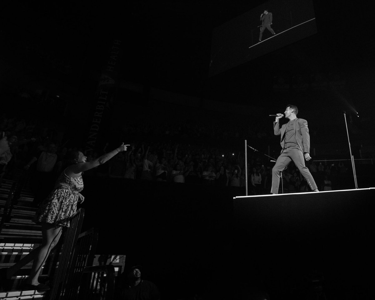 Thank you Nashville for an amazing show last night and shout out to <a href="/DanAndShay/">Dan + Shay</a> for jumping on stage with us!! #happinessbeginstour
