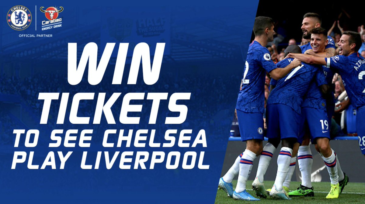CarabaoUK's tweet image. 💥LISTEN UP BLUES!💥
 
Fancy watching @ChelseaFC take on @LFC at Stamford Bridge next week? 👀

We have a pair of tickets up for grabs 😎

For your chance to WIN, let us know which Carabao Energy Drink flavour you love, below! ♻️