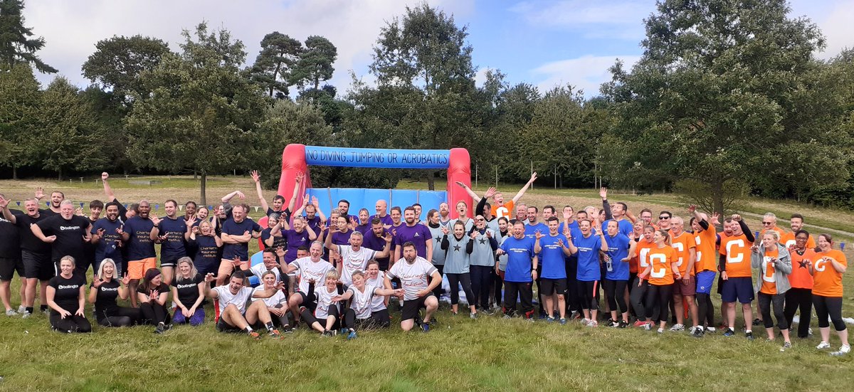InsuranceUAD's tweet photo. Thank you so much to all the teams who took part in today's fun, raising money for such an important cause! https://t.co/INDwK3FOPl