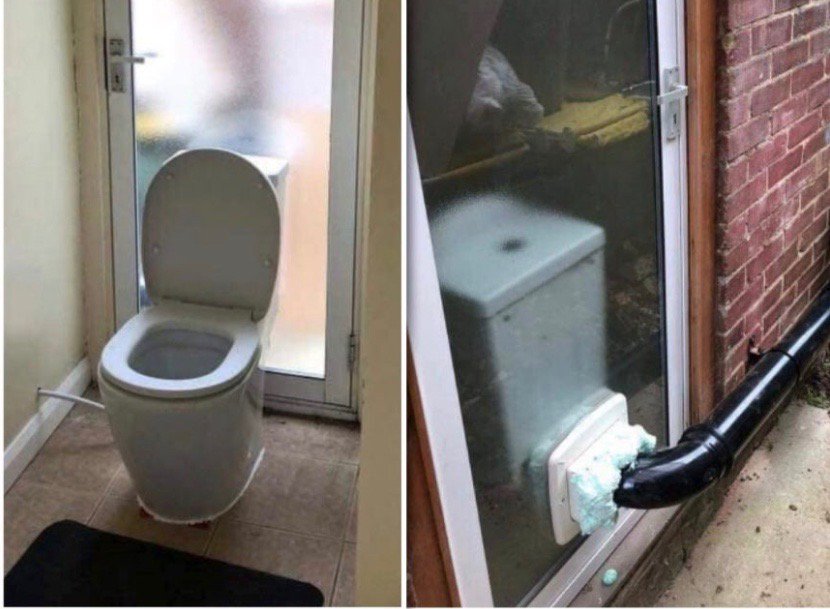 BLEUROUGE_fr's tweet photo. ◾HUMOUR◾
Quand on a pas d’évacuation d’eau pourquoi ne pas utiliser sa porte-fenêtre?
#bleurouge #algorel #humour https://t.co/rJN36KnU3g