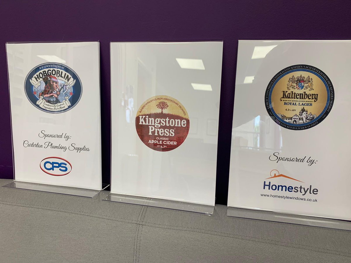 Preparations are underway for the #Witney #Oktoberfest this Saturday! Who else will be attending? Keep an eye out for our very own Whitley Stimpson beer glasses!🍻  
<a href="/parkers_witney/">Parkers Witney</a>, <a href="/wiseinvestment_/">Wise Investment</a>, <a href="/HandelsbankenUK/">Handelsbanken UK</a>, @UKPlumbingSuppl, <a href="/HomestyleWitney/">Homestyle Windows</a>. #WitneyOktoberfest