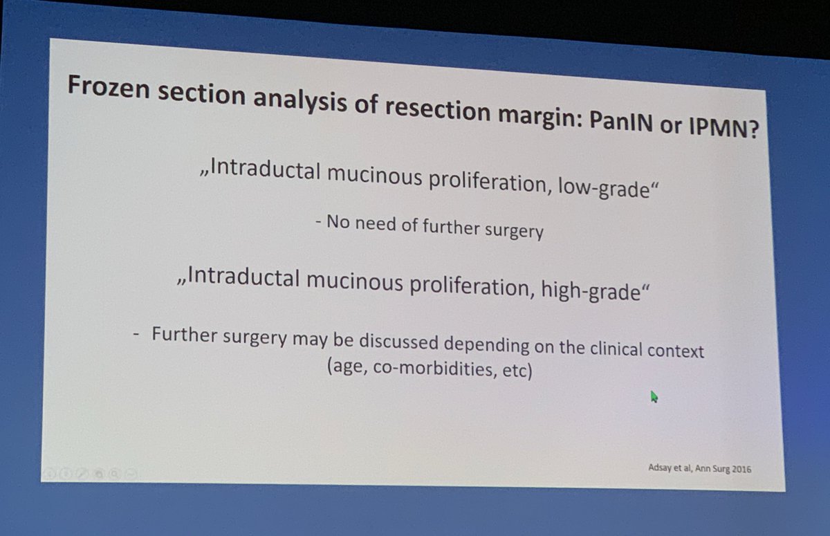 Pancreatic Intraepithelial Neoplasia: 2 tiered classification and mimickers. 
I. Esposito #GIpath #Update #ECP2019Nice #ECPNice2019