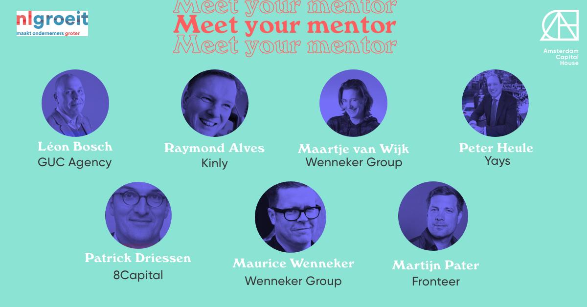 Meet your potential #mentor of <a href="/NLGroeit/">nlgroeit</a> at #ACH2019! 
PS. On September 25th, some of these mentors also open their own house for exclusive sessions, specifically for #Scale-up #founders with a turnover of over €5 million. Interested? Sign up here: bit.ly/2lOR7Og