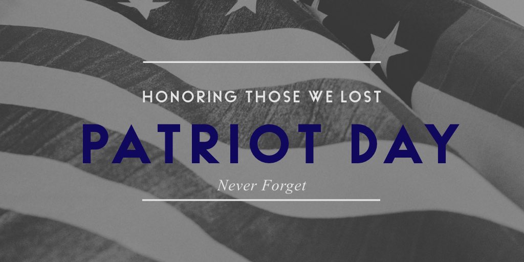 TeoTechUC's tweet photo. #PatriotDay #NeverForget https://t.co/Jbx1wuRZQA
