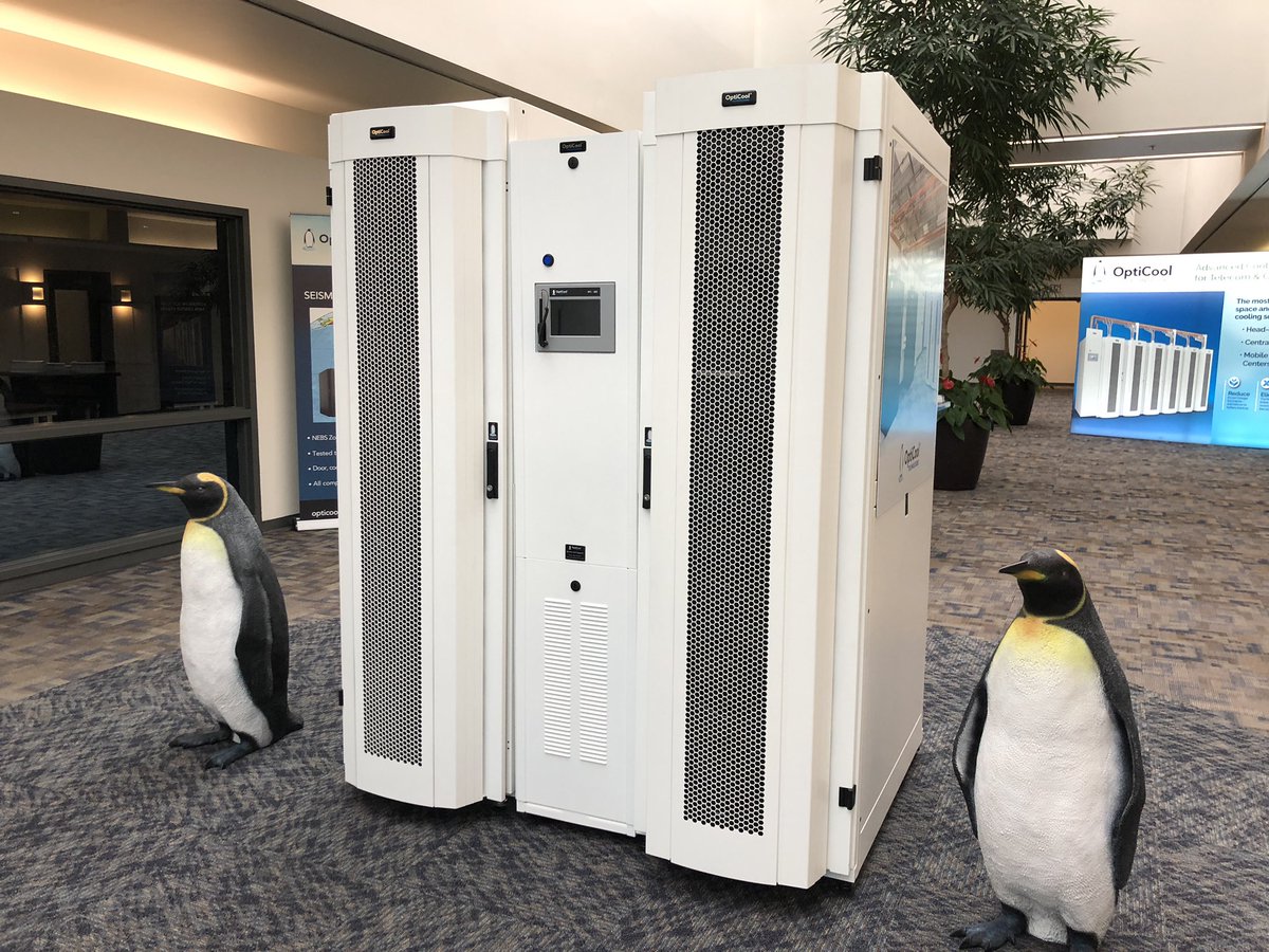 KevinDonahue_7's tweet photo. Thank you to @OptiCoolTech’s Bill Krug and Patrick Haddad for the tour and info on one of the “coolest” companies you may not have heard of.  They manufacture data center cooling solutions that can reduce carbon footprint, energy usage &amp; floorspace. https://t.co/vJEvh3UQw6