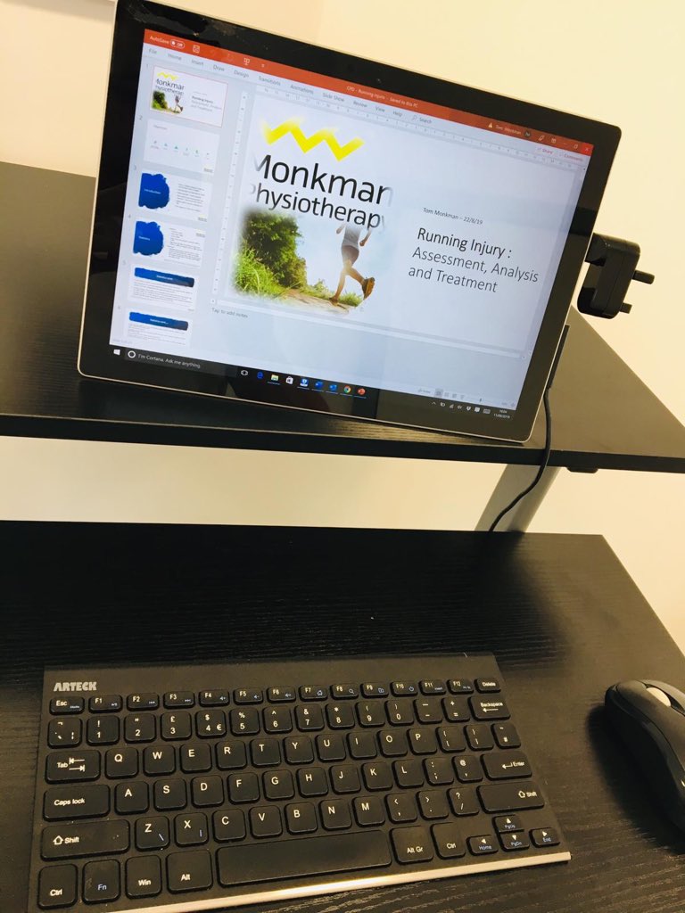 monkmanphysio's tweet photo. Last minute changes to tomorrow’s training session/presentation on Running Injuries. 
.
Looking forward to discussing all things running and injury with neighbouring physio’s!
.
#runninginjury #CPD #running #physio #physiotherapy #training #continuetolearn #gaitanalysis https://t.co/BLE42bPWdT