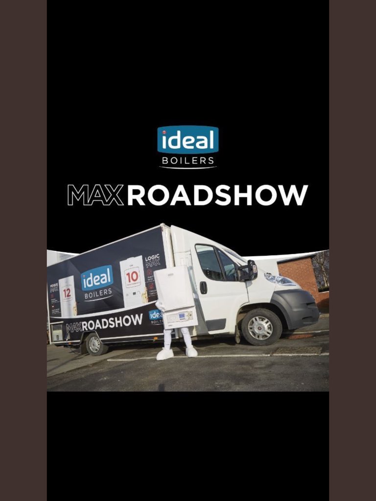 Paulsmithideal's tweet photo. Day 4 of the Ideal Max Van Roadshow will be @ City Plumbing Supplies Loughborough Thursday 12th September 2019 
7.30 - 13.00 Buy any Ideal Max boiler on the event and recieve A £20 love to shop voucher. @IdealBoilers @CityPlumbingUK #ideology #IdealBoilers #IdealMax https://t.co/1rcg3Mp5bA