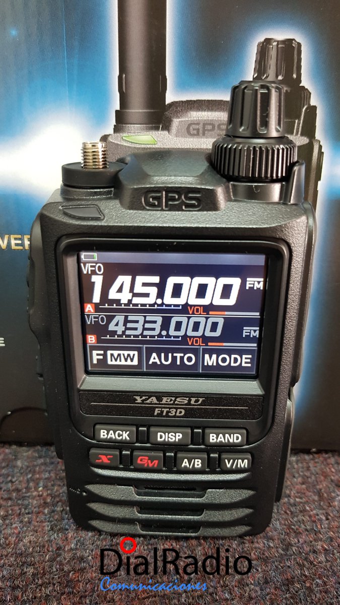 DialRadioES's tweet photo. Disponible el nuevo Yaesu FT-3D #YAESU #F3D #VHF #UHF #C4FM #BLUETOOTH  #DialRadioComunicaciones #DialRadio #Gijon #radioaficion #radioaficionado  #hamradio  #AmateurRadio #radioamateur #sigueme #followme https://t.co/pzqf6eEjEn