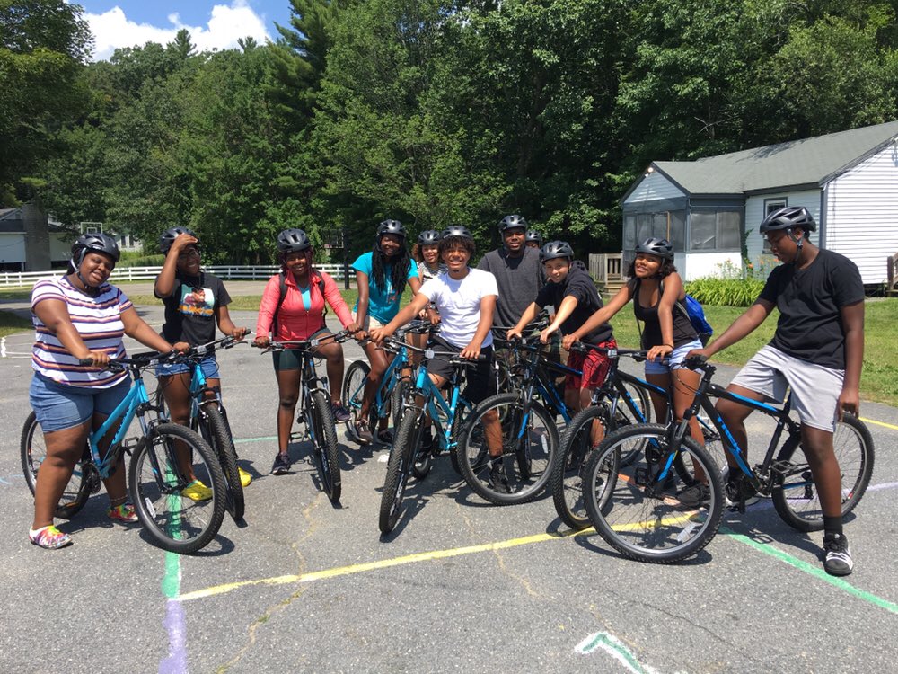 crossroads4kids's tweet photo. Huge thank you to Mark Vautour and @Landrysbikes for helping our #C5NE Leaders have a #SummerDoneRight by donating a fleet of beautiful new Trek 820 bicycles! We are so grateful for your support and for being an important part of the Crossroads Family! https://t.co/ZscgM2mLxY
