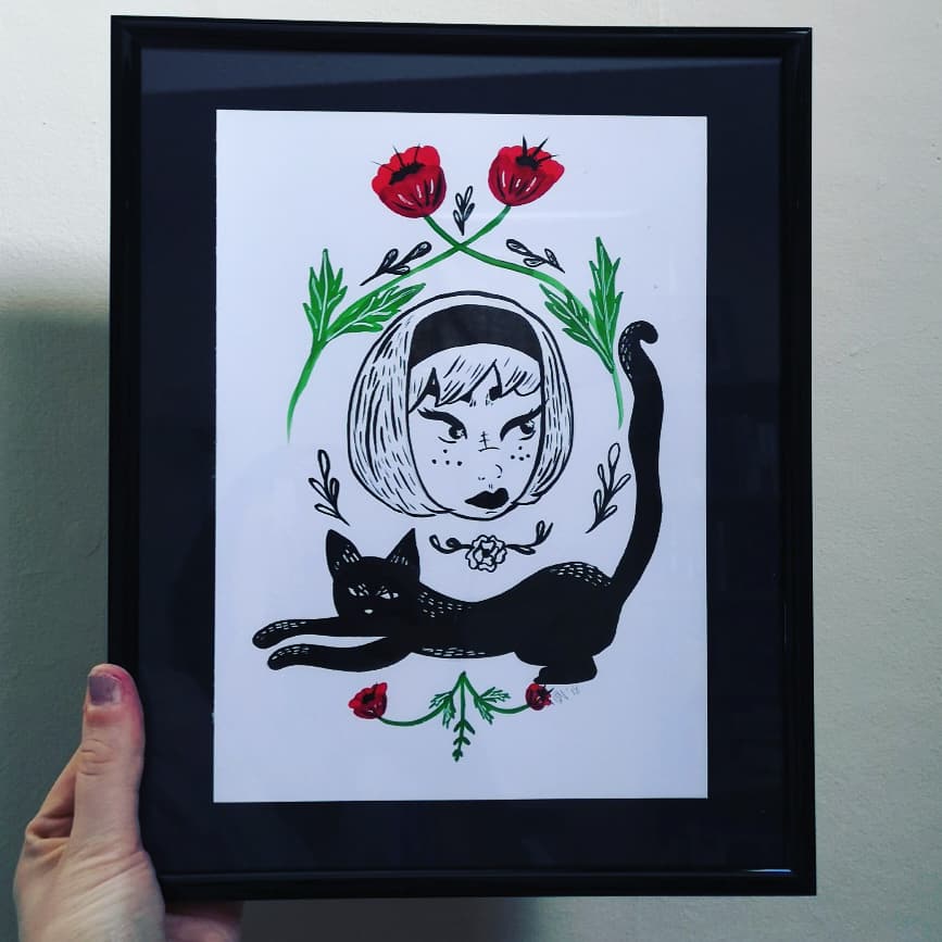 lonesoulstudio's tweet photo. More framed one off piece to take into The Vintage Emporium
#art #artistsofinstagram #artwork #artsy #artistsoninstagram #drawing #illustration #illustrationartists #surfacedesign #interiordesign #floral #folkart #flowers #scandinavian #herefordshire #hereford #pattern #bugs https://t.co/EJehYzJFaI