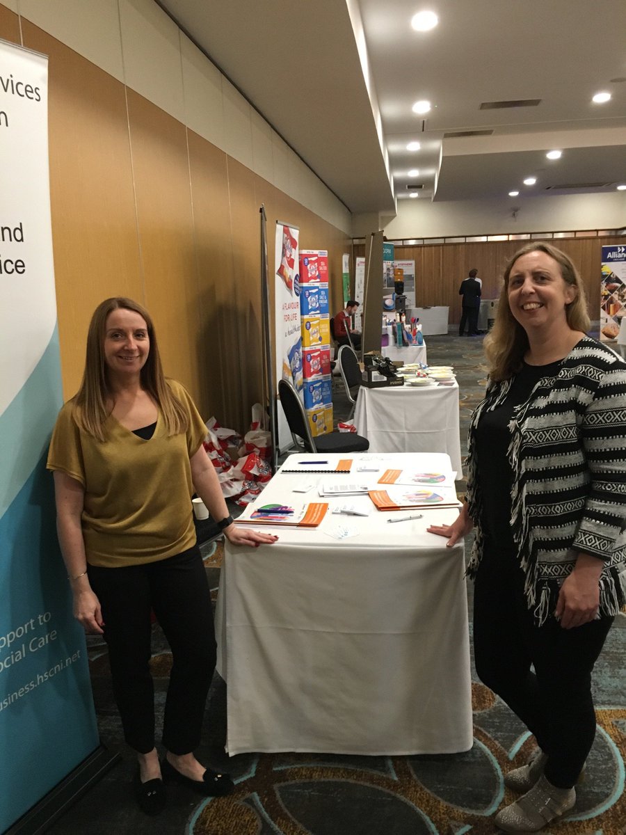 BsoPals's tweet photo. @BsoPals Food Team (Marie Wheeler and Maria McAllister) exhibiting at today’s Hospital Caterers Association (NI Branch) in Belfast #smartprocurement #nutritionalstandards #patientmeals https://t.co/VbPSTS1VOP