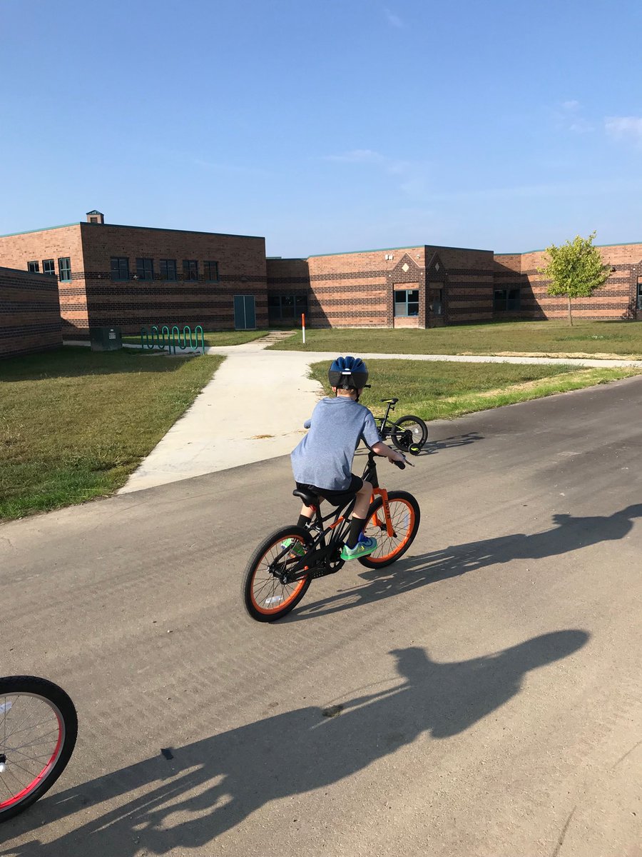 pecornerstone's tweet photo. 2nd graders have a blast with the new bike unit https://t.co/ldWf7ha3gH