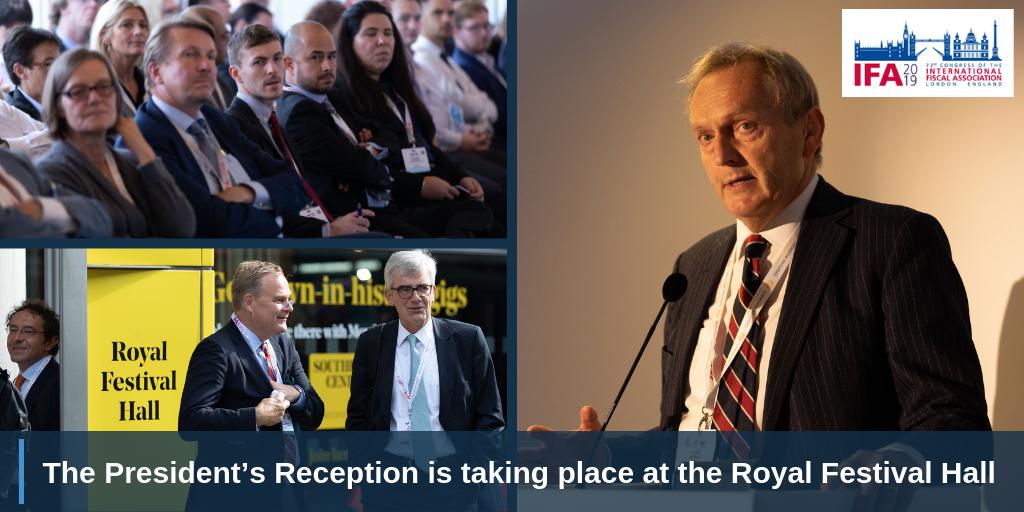 Be sure to head over to the Royal Festival Hall for the #IFA2019London President’s Reception!