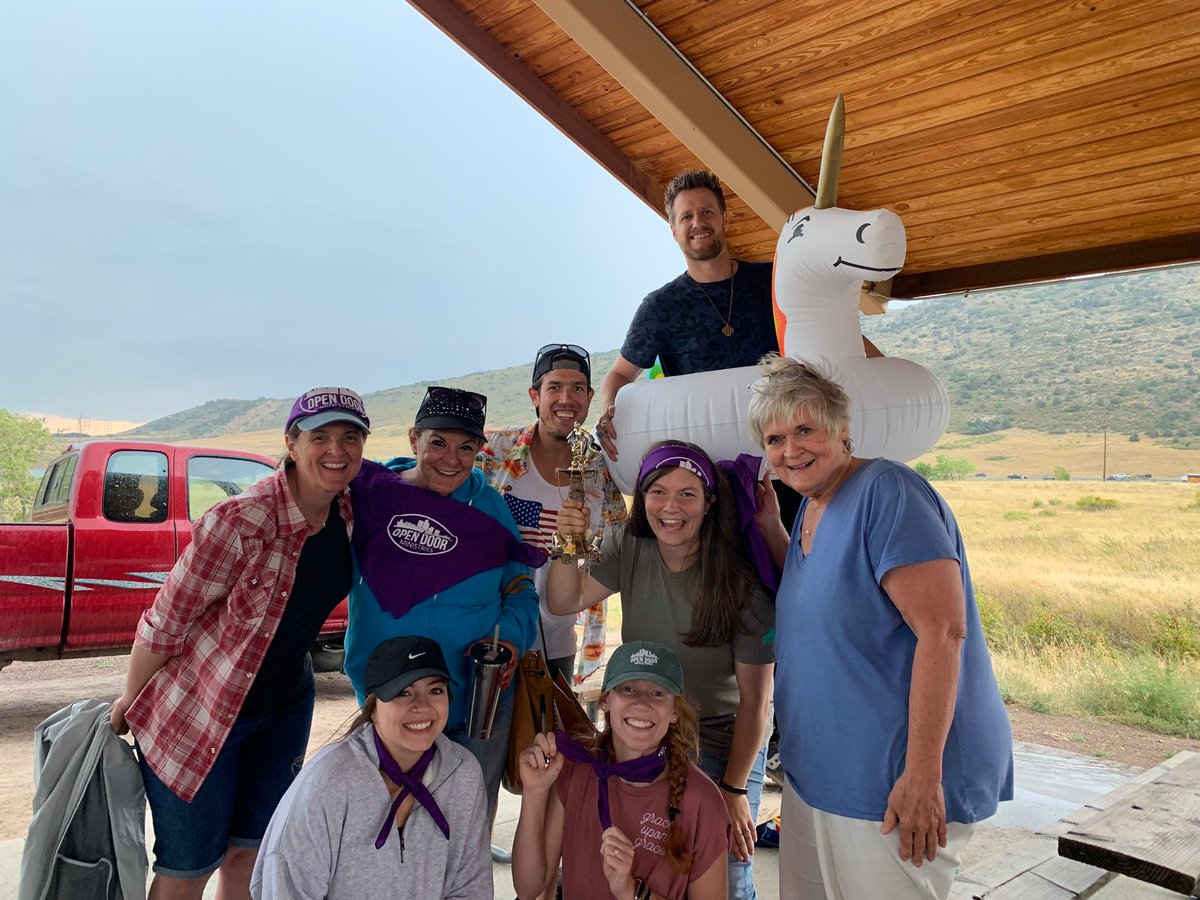 Our staff had a blast at Bear Creek Lake this week with a little friendly competition. And a floating unicorn, of course.