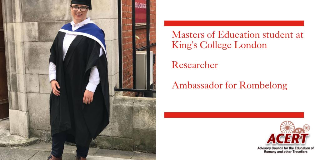ACERT_UK's tweet photo. We are delighted to have @chelsmcdonagh as a key note speaker at our up coming conference on Saturday 28th September. We are excited to hear more about her research on  Gypsy Roma and Travellers experiences in higher education. Tickets: https://t.co/c2HvL3bHkf https://t.co/PNErLA9WP1