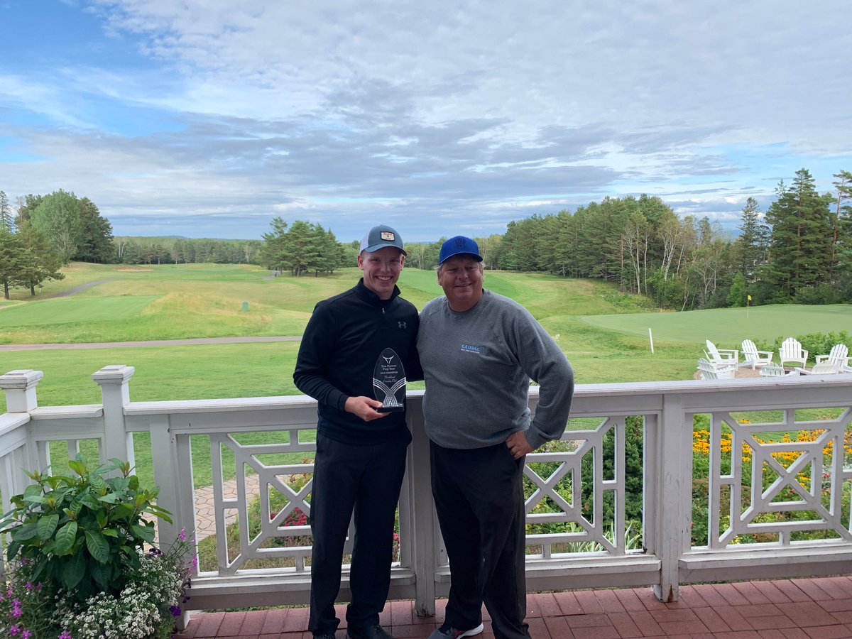 tim_prep's tweet photo. Congratulations to our two champions from the Northland Country Club Event, Paige Hillman and Ben Warian. Paige shot 85-80, 165 and Ben shot 70-72, 142 in very windy conditions! https://t.co/fm5vutjnZH