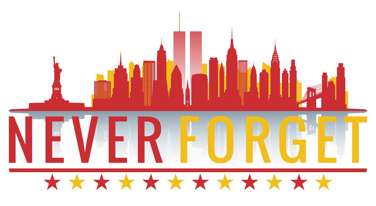 Honoring and remembering those we lost on this day, 18 years ago. We will #NeverForget.