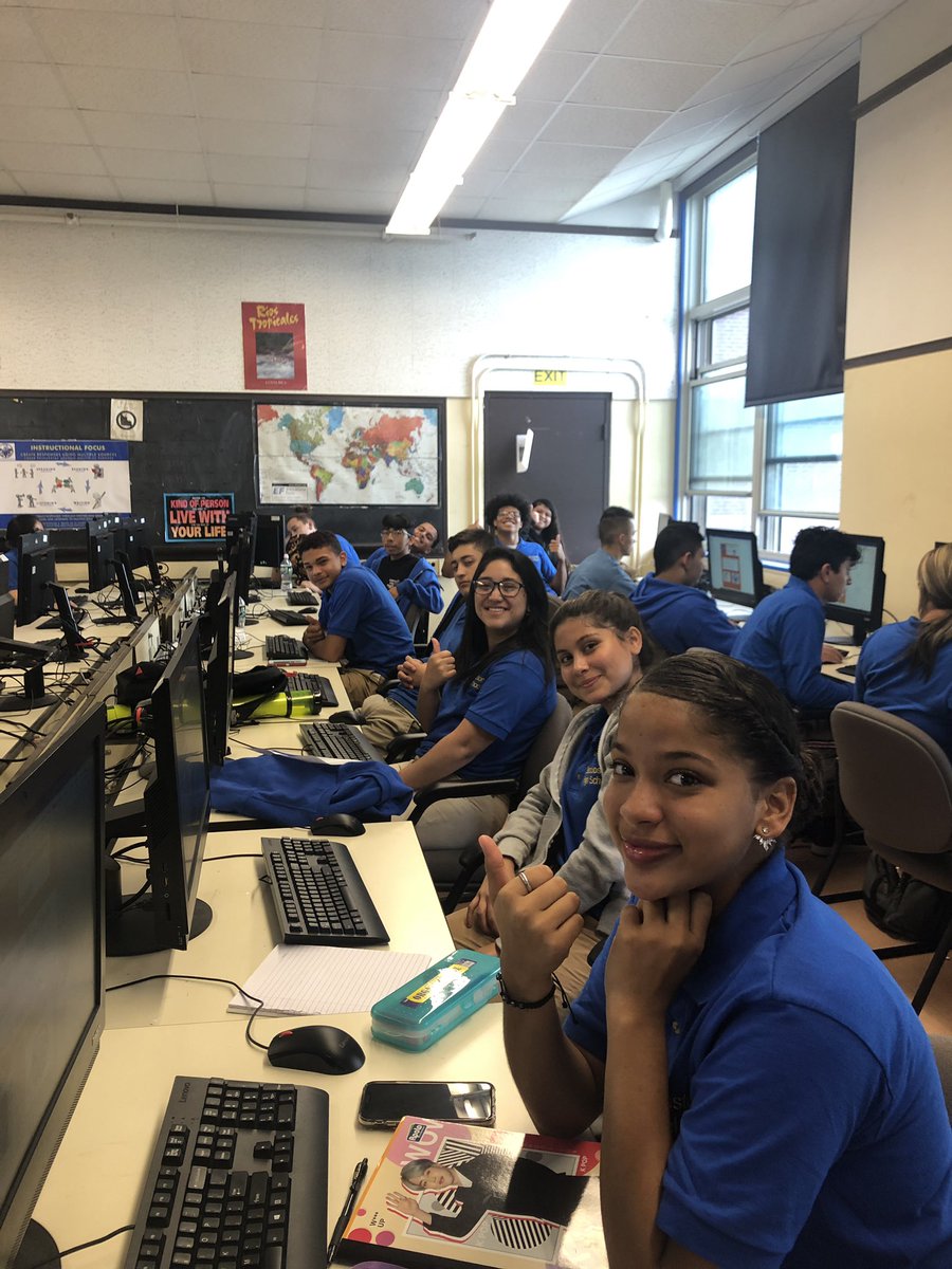 Special thank you to <a href="/FurnitureTrust1/">The Furniture Trust</a> for the computer chair donation! Mr. Bruno’s Hospitality and Tourism Pathway received brand new computers this summer and these chairs are the perfect finishing touch!   #cte #eastie #ebhs #eastboston <a href="/BostonSchools/">BostonPublicSchools</a> <a href="/tmwgrade1/">Tommy Welch</a>  @BCassellius