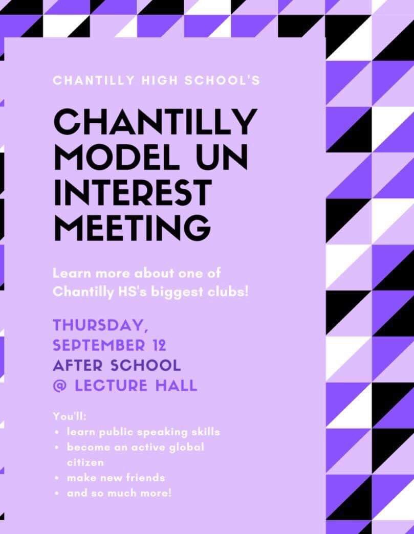 Chantilly Model UN tweet media