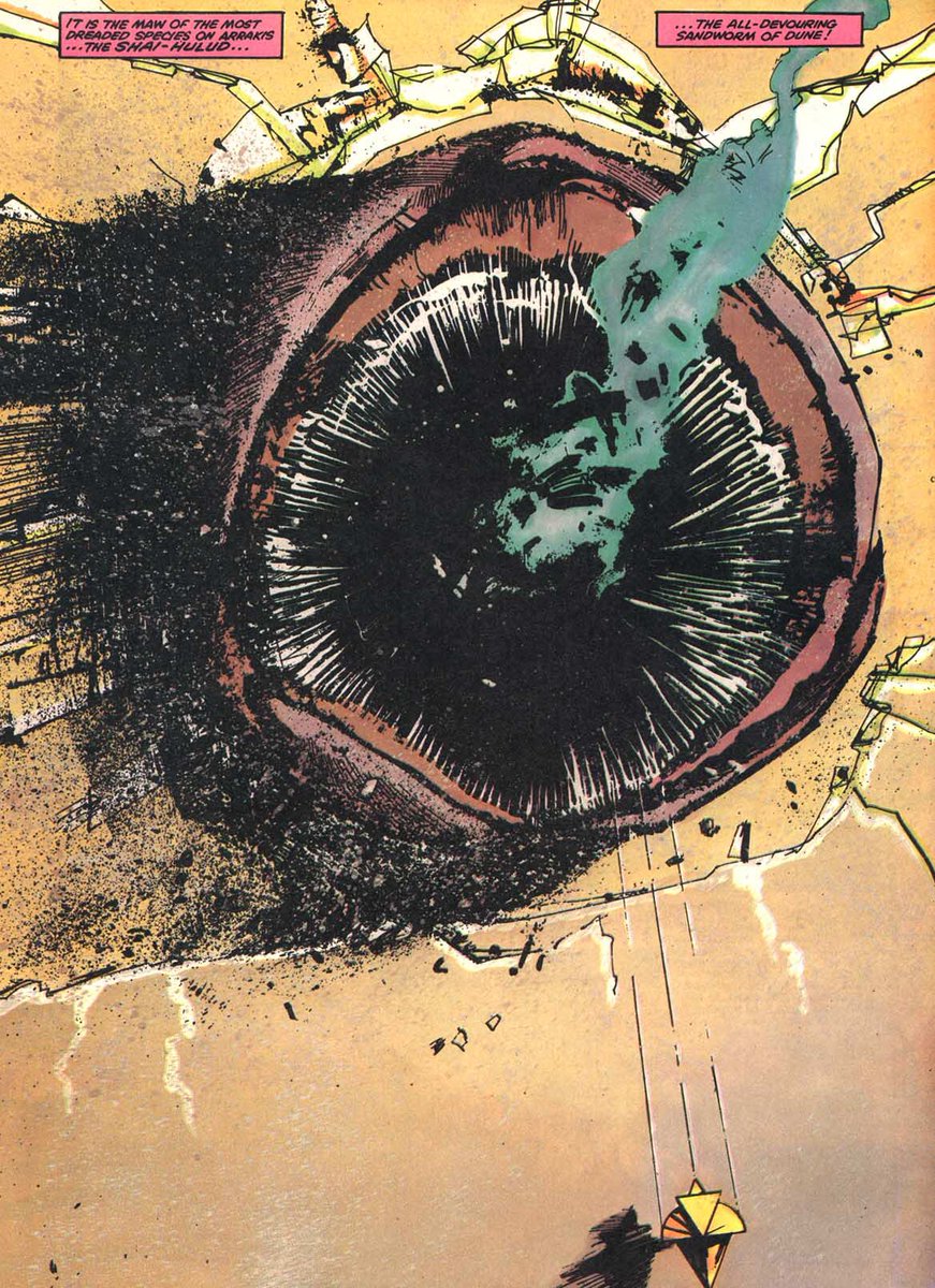 epicmarvelpod's tweet image. 6 more days until a new Epic Marvel Movie episode about Dune!

#marvel #comicadaptation #dune #comic #podcast #billsienkiewicz