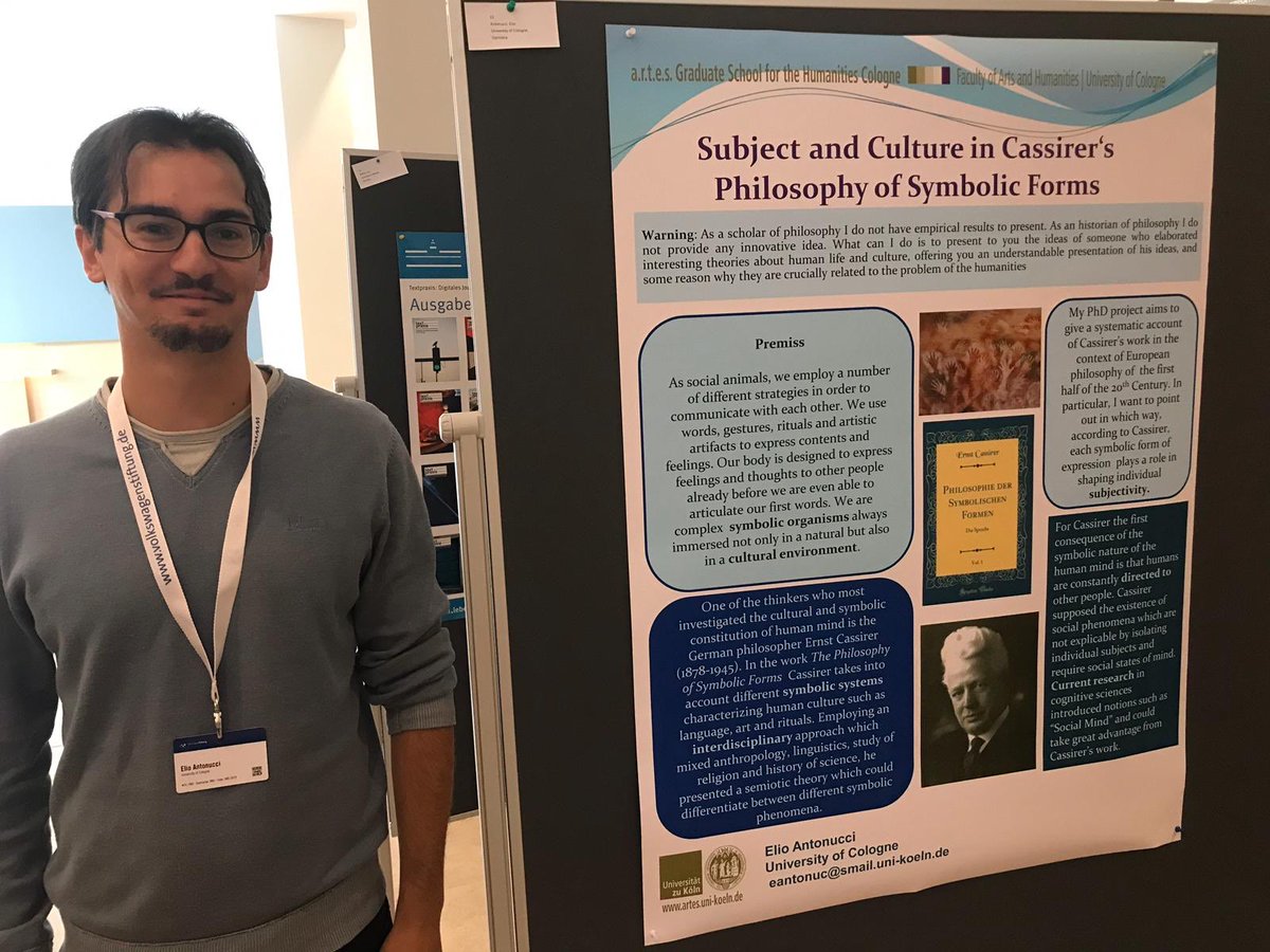 German_U15's tweet image. Elio Antonucci @UniCologne with a project on Ernst Cassirer ist next |#Humanities_2020