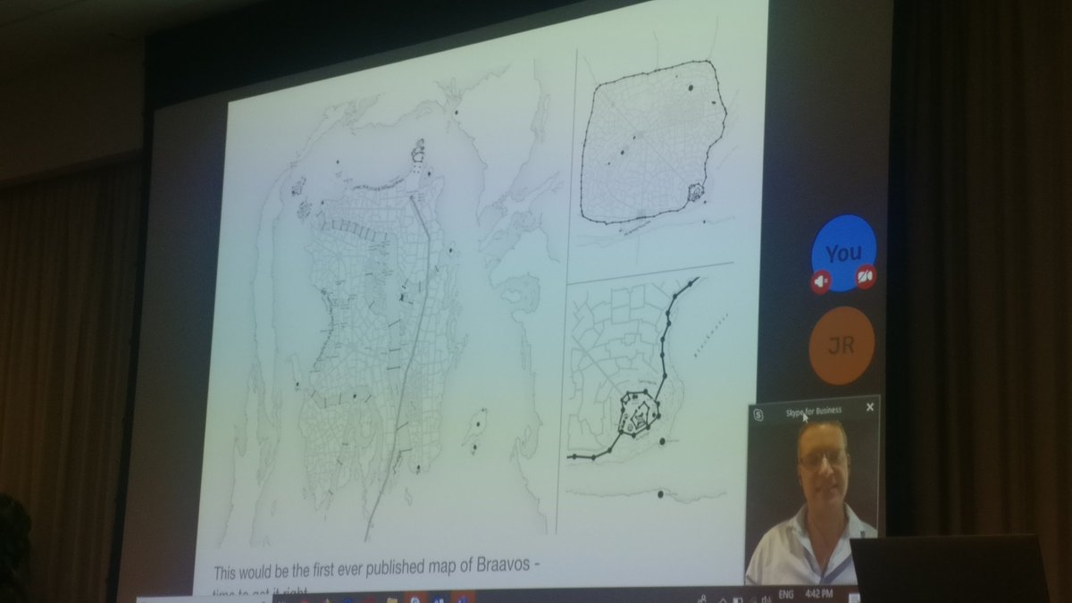 ChrisWesson_UK's tweet image. Great #GOT map talk at @bcsweb #BetterMapping by @Fantasticmaps 
.. and the colour steps are still to come!