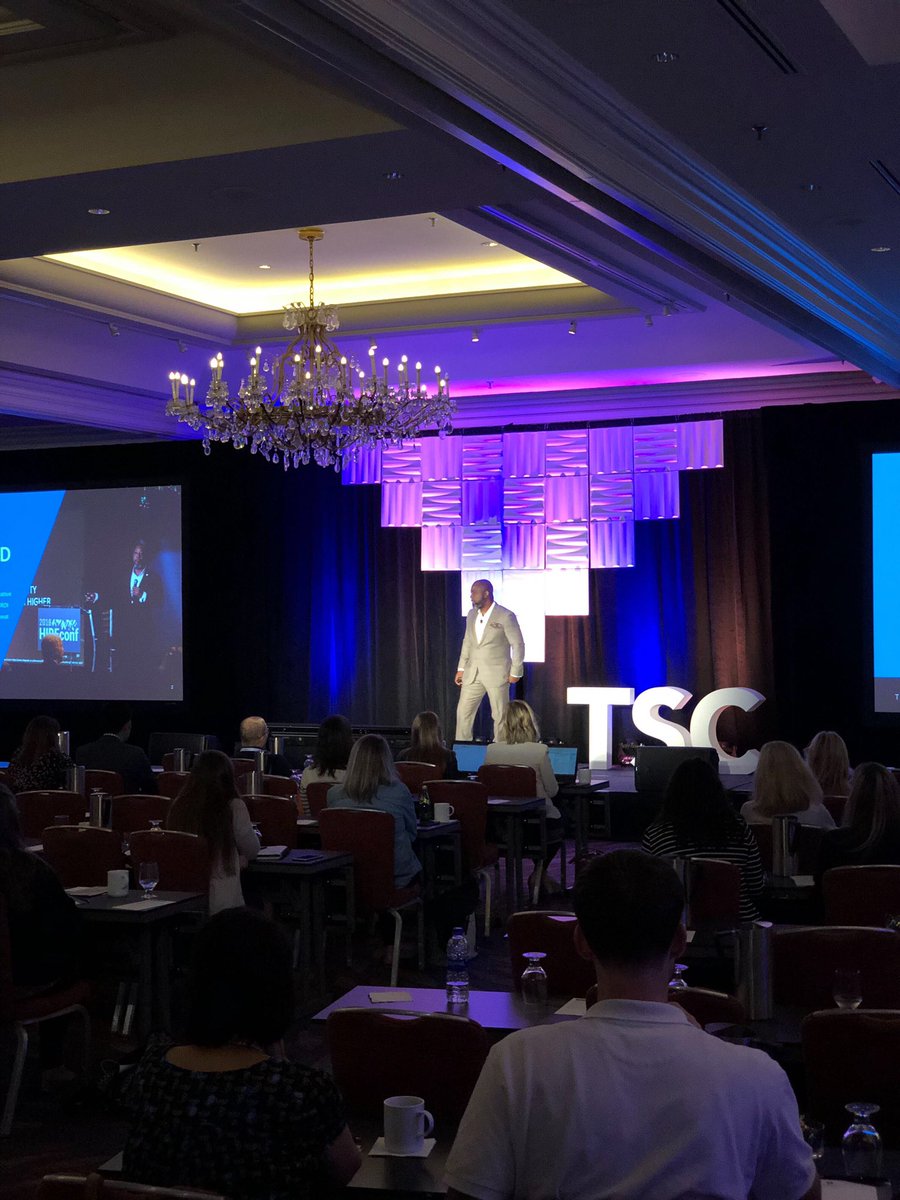 ClearCoHR's tweet photo. @torinellis bringing us an incredible session on putting diversity and inclusion at the center of your talent strategy this morning. Don’t hesitate to join this discussion at #TSC19! https://t.co/zH6VdRMo0p