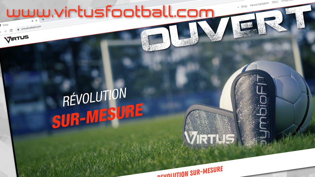 Notre partenaire <a href="/VirtusFootball/">Virtus Football</a> vient de lancer son nouveau site internet ! Il est désormais possible de personnaliser entièrement vos protèges-tibia et de les commander. 

Pour plus d'informations ⬇️
virtusfootball.com