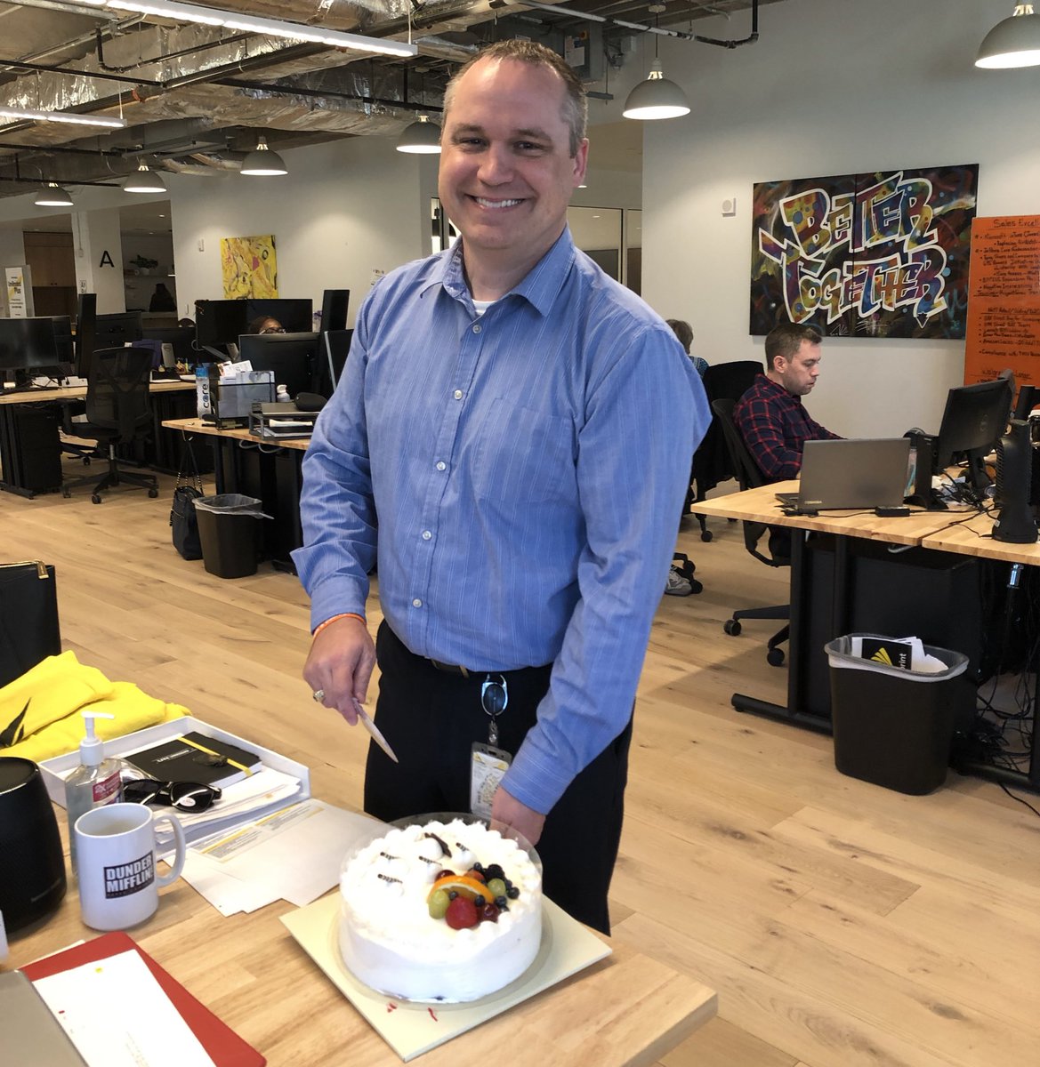 Congrats to Ryan on 19 years! 🎉 Great leader, friend, and incredible asset to @Sprint!
