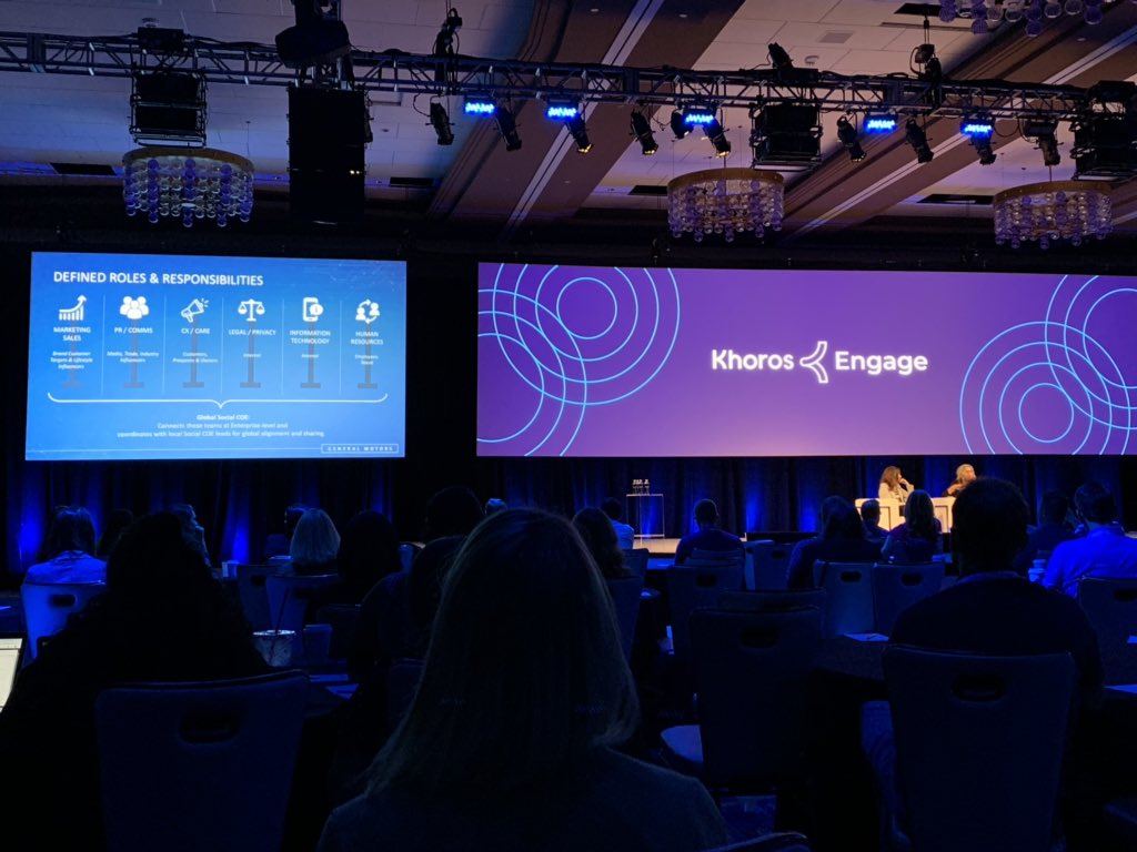 JillSignorello's tweet photo. Social done right! #iworkforgm #allwaysconnected #KhorosEngage @Khoros https://t.co/98THAXHS2k