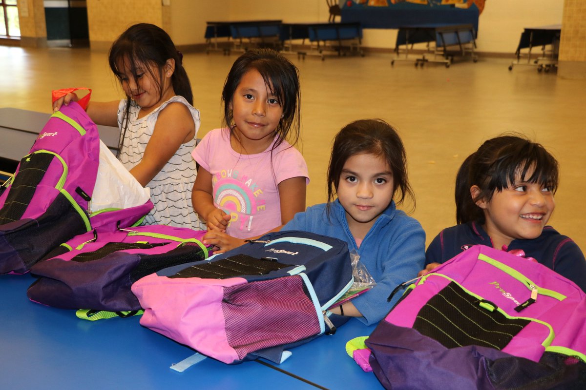 21stCCLCProgram's tweet photo. Thank you @MinquasFireCo for your generous donation of backpacks for our students! #grateful #AvonGrove21stCCLC https://t.co/XIabbVjzwe