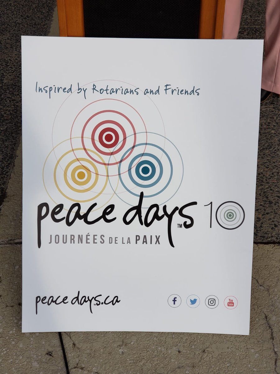 MarkusAChambers's tweet photo. It was an honour to host the Flag Raising to celebrate Peace Days. Joined by Councillor Shawn Nason, we recognize the efforts of the Rotary Club of Winnipeg to promote peace among nations and all peoples. #wpgpoli #peacedaysmb @peacefaysmb https://t.co/dZOdQXtynn