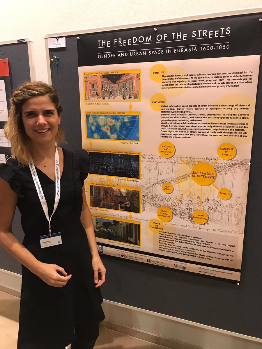 German_U15's tweet image. Gamze Saygi, University of Amsterdam on her project „The Freedom of the streets“ #Humanities_2020