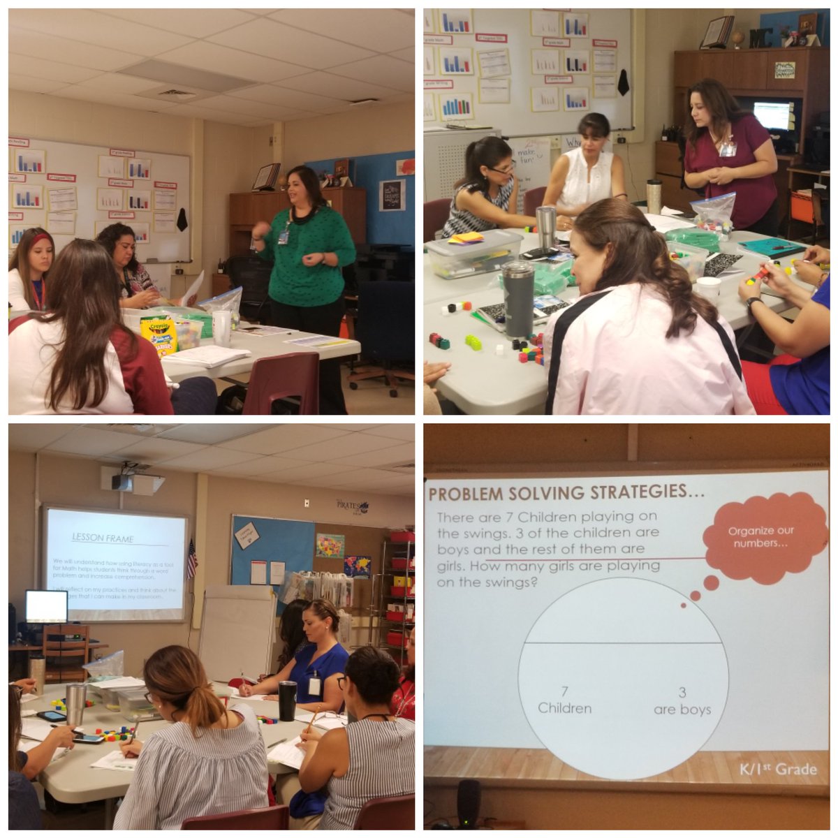 MHerna_MCE's tweet image. A HUGE Pirate THANK YOU to Mrs. Liz Marquez and Mrs. Fabiola Jordan for providing our teachers with a great problem solving PD! #mathliteracy #learningtakesflight