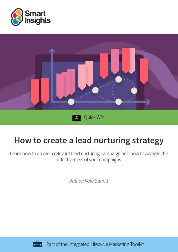 SmartInsights's tweet photo. Sell sell sell may be the aim of the game, but those who sign up for your #EmailProgramme aren't going to be ready to buy straight away. Nurturing your leads effectively gets them ready to become customers. Find out how to do this with our #QuickWin -> https://t.co/xrduoRP2Xo https://t.co/iNJDYDod6s