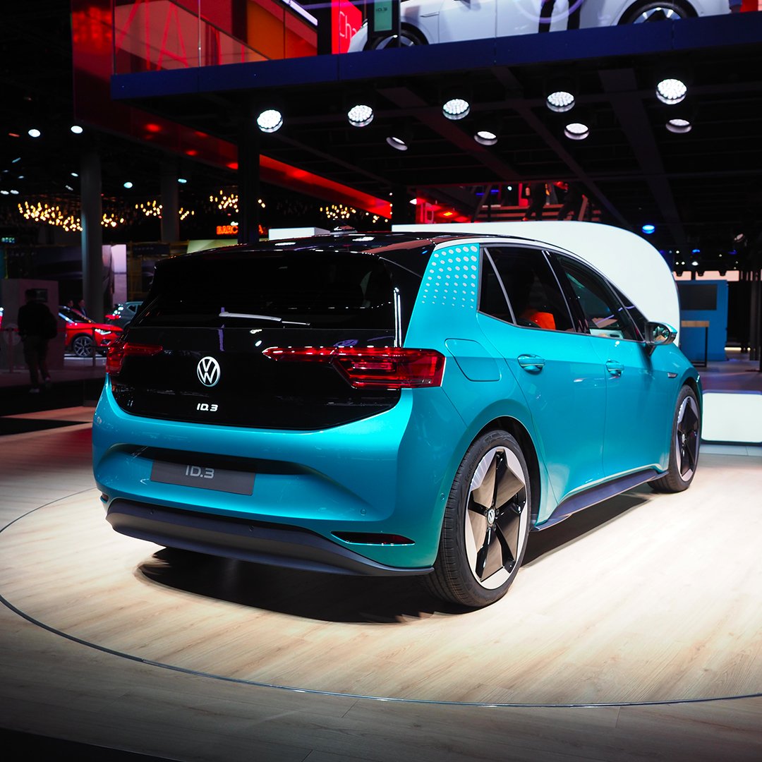 The all-new, all-electric ID.3 has arrived at the Frankfurt Motor Show. #VWID3 #NowYouCan #Frankfurt #IAA2019