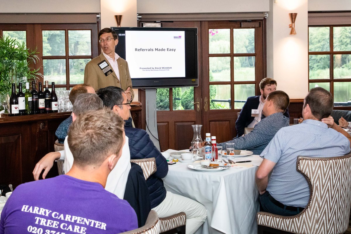 Last week member David Wimblett selflessly used his presentation to help others improve their #networking rather than promote his own #business. Didn't note down the tips? They're all in his book which can be bought here: waterstones.com/book/the-10-ye…