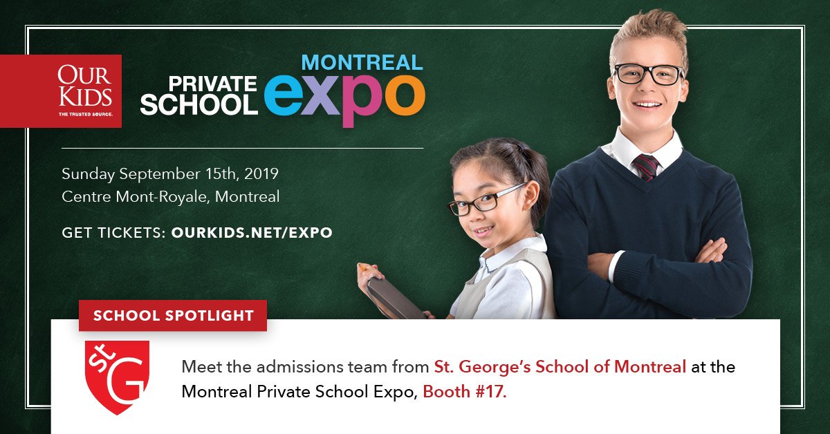 St. George's School of Montreal tweet media