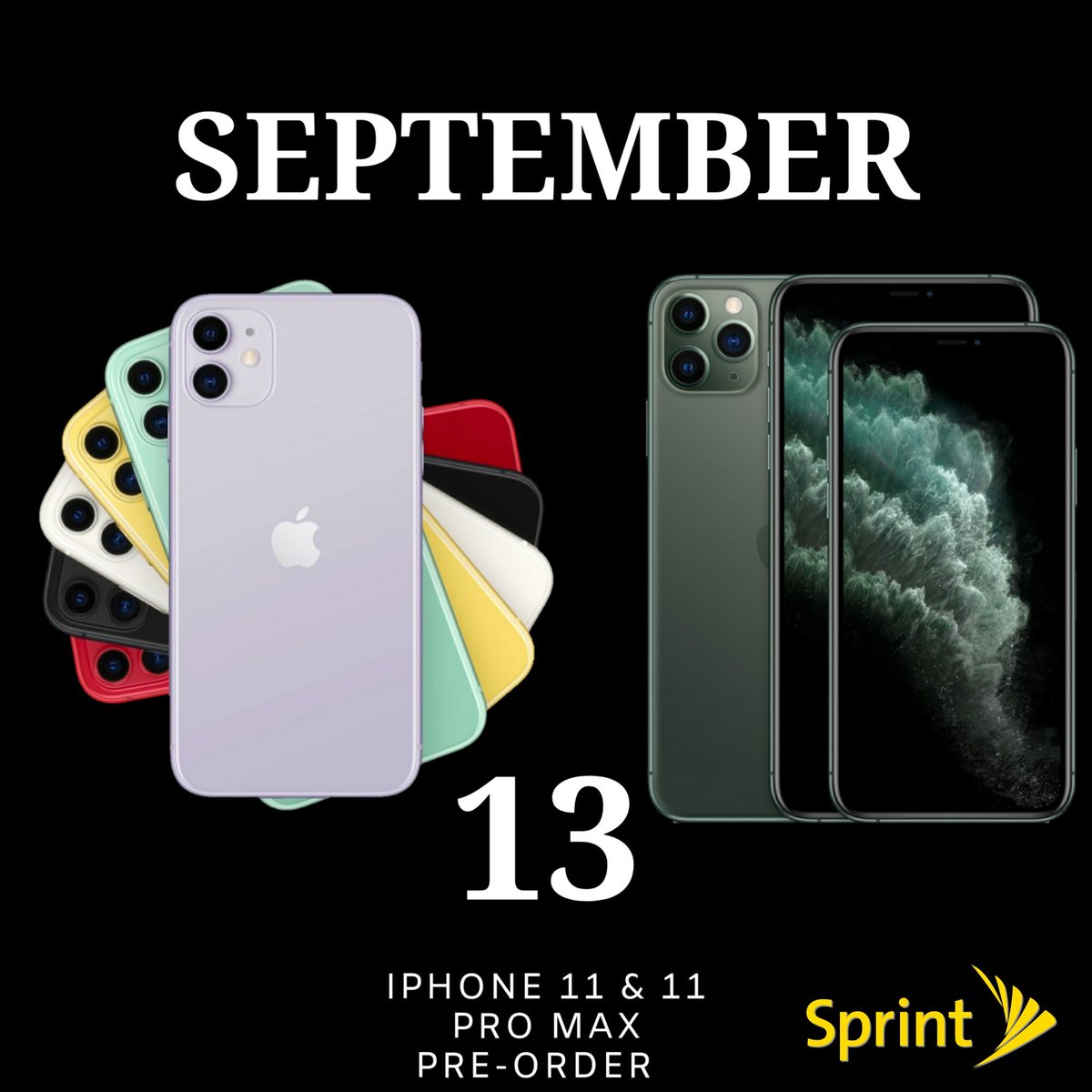 This friday come on out to 1064 N Main St to pre-order the newest member of the iPhone family! #iPhone11 #iPhone11Pro #iphone11promax