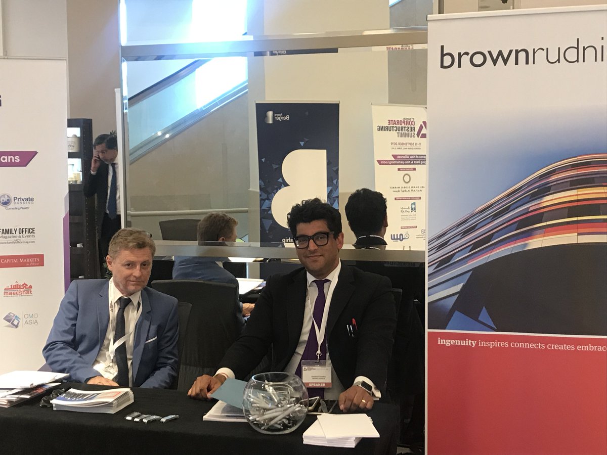 Brown Rudnick (@brownrudnickllp) on Twitter photo Successful day 1 from <a href="/CorpRS/">Corporate Restructuring Summit 2019</a> in Dubai with our partners Didier Bruere-Dawson & Ravinder Thukral as panelists bit.ly/2ki6T48 #CorpRestructure19 <a href="/meglobaladvisor/">ME Global Advisors</a> Successful day 1 from <a href="/CorpRS/">Corporate Restructuring Summit 2019</a> in Dubai with our partners Didier Bruere-Dawson & Ravinder Thukral as panelists bit.ly/2ki6T48 #CorpRestructure19 <a href="/meglobaladvisor/">ME Global Advisors</a>