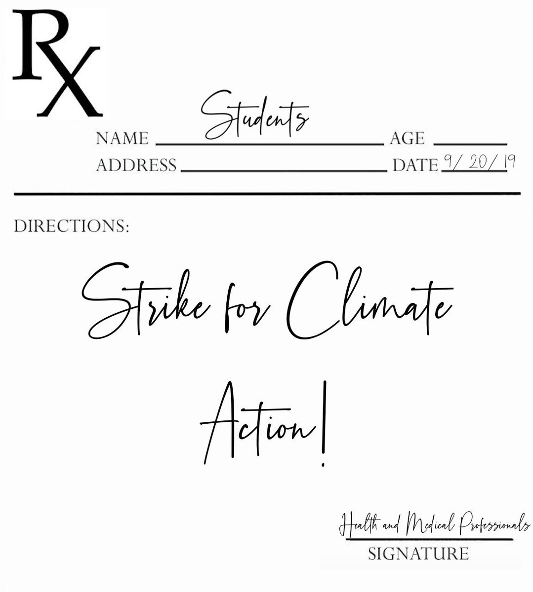 sunrise movement doctos note