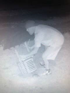 OPP_ER's tweet photo. #LeedsOPP need help to ID this person.  Around 1:50 am today a wishing well planter was stolen from a home on CR 8, #Kitley Township. He is described as 6’0”.  Info? Call Leeds OPP at 1-888-310-1122. #crime https://t.co/UZA5XFBwOo