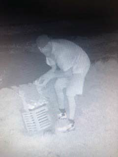 OPP_ER's tweet photo. #LeedsOPP need help to ID this person.  Around 1:50 am today a wishing well planter was stolen from a home on CR 8, #Kitley Township. He is described as 6’0”.  Info? Call Leeds OPP at 1-888-310-1122. #crime https://t.co/UZA5XFBwOo