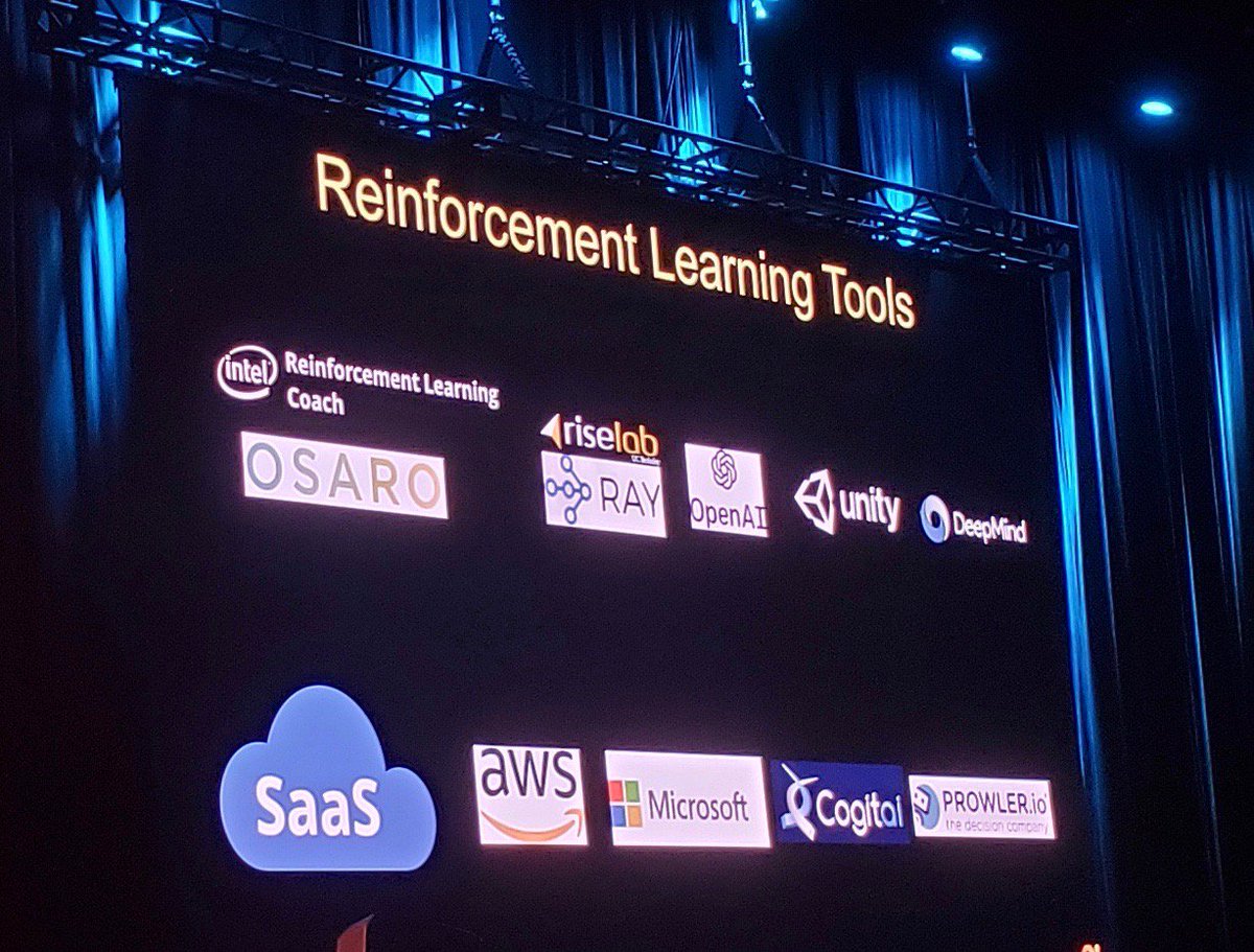 ginablaber's tweet image. Program chairs @bigdata and @rgrchen explore the latest tools  used for deploying AI applications and systems at scale  #OReillyAI