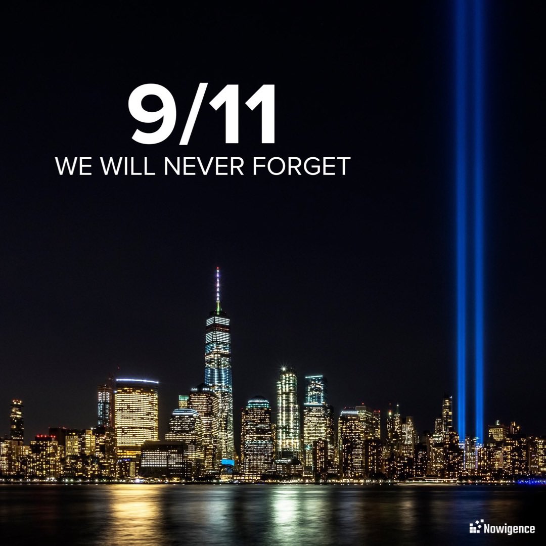 We will never forget September 11, 2001.

#NeverForget #September11 #remember911