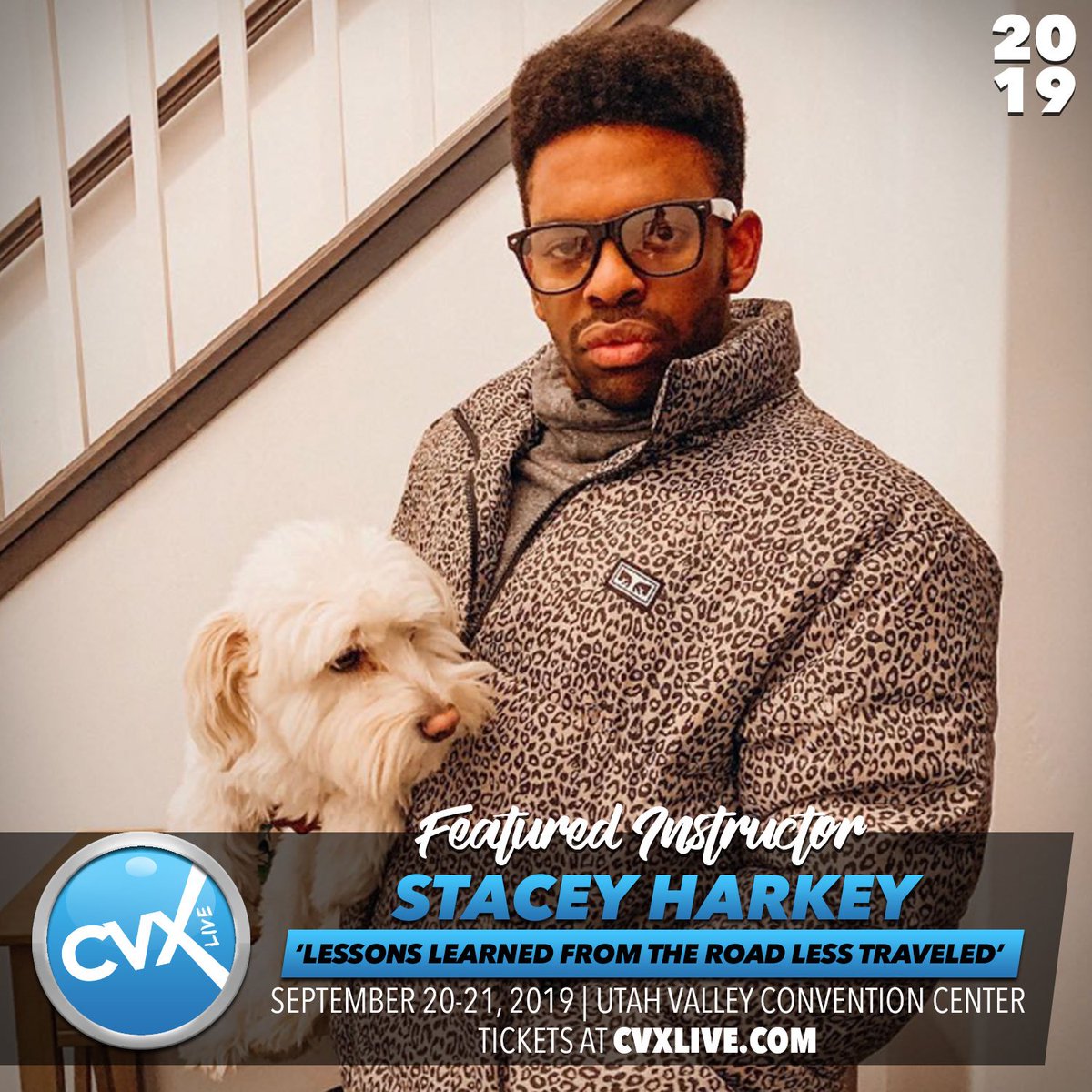 ClamourLive's tweet photo. @StaceyHarkey is coming to CVX Live 2019 to give you some inspiration on lessons learned from the road less traveled by! Go too https://t.co/gTLbFCem19 for more info and to buy passes!

#cvxlive2019 #staceyharkey #cvxlive https://t.co/Y5jwV8p60Z