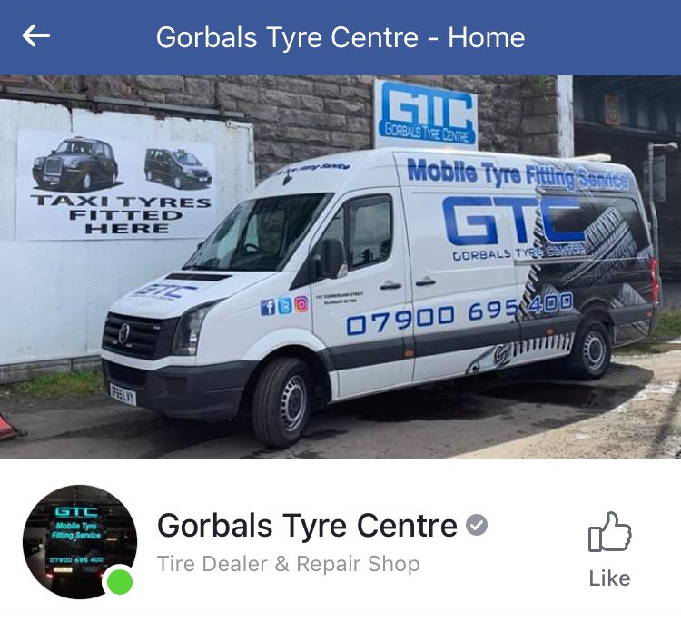 Croftpark AFC (@croftparka) on Twitter photo Delighted to have GTC Gorbals Tyre Centre on board to sponsor our Home and Goalkeeper kits. Highly recommend his services to anyone. 147 Cumberland St, Glasgow G5 9QA <a href="/GlasCollegesFA/">Glasgow Colleges FA</a> <a href="/Scottish_AFF/">AmateurFixturesResultsSCO</a> <a href="/AmmyFitbaNews/">AmmyFitbaNews - 309+ Photos</a> @GDSMLOfficial Delighted to have GTC Gorbals Tyre Centre on board to sponsor our Home and Goalkeeper kits. Highly recommend his services to anyone. 147 Cumberland St, Glasgow G5 9QA <a href="/GlasCollegesFA/">Glasgow Colleges FA</a> <a href="/Scottish_AFF/">AmateurFixturesResultsSCO</a> <a href="/AmmyFitbaNews/">AmmyFitbaNews - 309+ Photos</a> @GDSMLOfficial