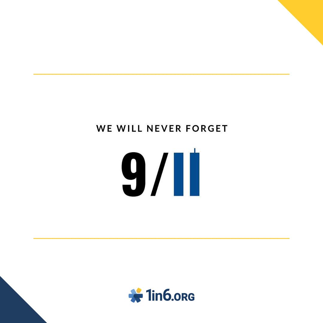 We will never forget. We remember those who lost their lives and the bravery and courage of the first responders who gave it all to save so many.